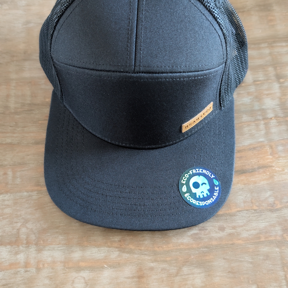 Eco-Friendly Black Kids Hat